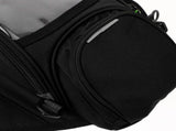 Black Motorcycle Backpack and Wear Resistant with Quick and Easy Installation V1192-AZ-W-19240