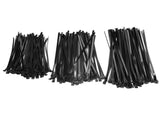 300PCS Cable Ties Multi Size Long Zip Ties for Home Office Garden Fastener SuppliesBlack V1294-YM0718-3117200193711