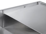 Cefito Kitchen Sink 87X45CM Stainless Steel Basin Single Bowl Silver SINK-8745-R010
