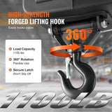 VEVOR 2-in-1 Electric Hoist Winch, 500 kg Capacity, 1500W Portable Power Winch Crane, 7 m V952-BXSDDHL1100BF7XB2V3