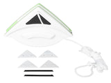 Window Double Side Wiper Plastic Ergonomic Handle Magnetic Glass Cleaning Wiper for High Rise V1294-YM0703-3117230048814