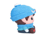 Piggy Bank Cute Cartoon Couple Doll Shape Environmental Friendly Decorative Ornament Children Toy V1294-YM0715-3115210256711