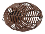 Rattan Solar Lantern Outdoor LED Hanging Lantern Waterproof Landscape Decorative Lamp for Garden V1294-YM0710-3119230151311
