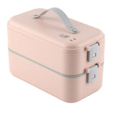 Electric Lunch Box Plug in Double Layer Stainless Steel Steaming Insulation Portable Food Warmer V1294-YM0715-3113220091614