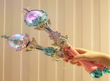 Luminous Fairy Wand Stick Princess Lighting Sticks Cute Mini Toy Christmas New Year Birthday Gift V1294-YM0523-10322121