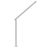 Handrails for Outdoor Steps, 39.4in / 100cm Deck Railing Kit Wall Floor Mounted, Railings for V952-BXGDLZFS100CGRQ1IV0