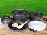 Toque 16Pcs Camping Cookware Set Outdoor CAM1002-14