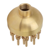 Fountain Nozzle Brass 3 Layers Adjustable Water Fountain Nozzle Spray Sprinkler for Garden Park Pond V1294-YM0703-3111230049411