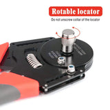 BLACK1700X Deutsch DT Connector Kit Genuine Deutsch Crimp Tool Auto Marine V201-EBA0755BL8AU
