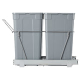 Pullout Trash Can for Kitchen Cabinets,Double Under Sink Garbage Recycling Bin, Under Mount V952-CFLJTDTHSST5OB5S2V0