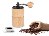 Wooden Manual Coffee Grinding Machine Portable Bean Grinder Coffee Making Supplies Kitchen ToolLight V1294-YM0901-3118200201911