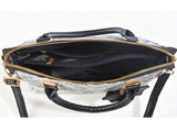 Ladies Hand-Held Bags 2-Piece Set Embroidered Print Retro Stylish Bag With - Yellow - Size 24-13-24 V1347-127-05212-YEL-24-13-24