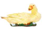 Resin Duck Statue Simulation Duck Ornament Model Decoration for Outdoor Garden YardYellow V1294-YM0901-3111210157812