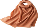 Warm and soft autumn and winter scarf, warm and lightweight scarf, versatile unisex plain wool scarf V1188-MS-313-0716