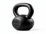 Everfit 16kg Cast Iron Kettlebell Powder Coating Flat Bottom Home Gym FIT-K-KB-IRON-16KG