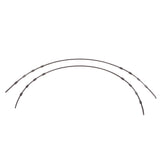 2PCS Replacement Tree Stand Cables 65 Inch Stainless Steel Plastic Climbing Treestand Cables for V1294-YM0710-3111230282611