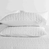 Seersucker White Valencia Dream Quilt / Doona / Duvet Cover set V745-AQ08379K3