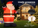 Jingle Jollys Christmas Inflatable Santa 5M Illuminated Decorations XMAS-INF-SAN-5M
