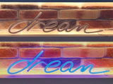 Distinctive Dream Shape English Letters LED Light Home Party Wedding Decorative Light V1294-YM0901-3119200017011