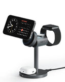 Aukey MagFusion 3-in-1 Qi2 Magnetic Fast Wireless Charging Station V1089-LLTSUKN1049280