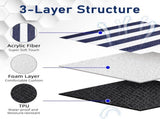 Outdoor Picnic Blanket Waterproof Mat Extra Wide Camping Tent Ground Sheet for Hiking and Outdoor V1308-DSZKI-924-3