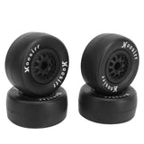 1/10 RC Car Tires RC Car Tires, 4Pcs 1/10 RC Wheels Tires for Stable Driving V1369-AZ3-W-16126