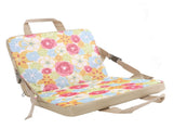 Folding Stadium Pad with Back 600D Oxford Fabric Thick Floral Portable Bleacher Chair for Children V1294-YM0901-3111240261411