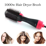 Hair Dryer Brush Blow Dryer Brush in One,Professional Hot Air Brush with Negative Ion Anti-frizz V1192-AZ-W-16527