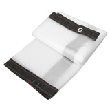 Transparent Tarp Cold Insulation Garden Rainproof Clear Poly Tarp Plant Cover Cloth 9.8 X 9.8ft V1294-YM0703-3111230141313