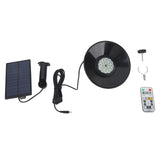 Solar Powered Outdoor Hanging Pendant Lights Solar Shed Lights with Remote Control 3 Color V1294-YM0901-3119230097411