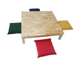 Square Low table and 4 cushions V59-18355