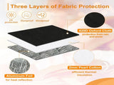 Air Conditioner Covers for Window Units - 3 Layers Insulation Outside AC Cover with Elastic V1188-YT-A-3