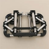 A4 Ultra-Foldable Shopping Cart Stainless steel frame rust-proof and durable, folds to A4 size V1232-XLC-A4-001