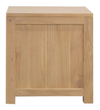 Amsterdam Solid White Cedar 2 Drawer Bedside V199-BS002TAMDNI