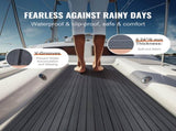 Boat Flooring, EVA Foam Boat Decking 94.5" x 23.6", Non-Slip Self-Adhesive Flooring, 15.5 sq.ft V952-CBZZFHPMDDSHB8RTKV0
