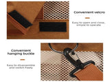 Multifunctional Pet Travel Bag Large Capacity, Breathable, Portable, Handheld or Crossbody Pet Bag V1265-AU-071-HUI