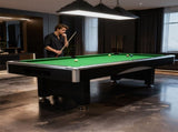 8Ft Billiard Table, Velvet Tablecloth with Accessories - Blue V1316-P181A08-LAN