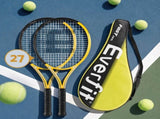 Everfit 27 Inch Tennis Racket Set of 2 Pack 27 Inch Lightweight Cushioned Grip Gold TR-FASTCRTL-GDX2