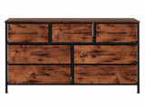 Levede Storage Cabinet Tower Chest CH1098-7-BR