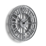 Newgate Warehouse Wall Clock-Clockwork Grey V398-NG-WAREH-CGY
