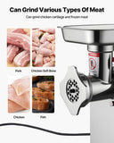 VEVOR Commercial Electric Meat Grinder 5.5 Lbs/Min Sausage Stuffer Maker Kitchen V952-SYTMDDJRJSYSHS6TA001V3