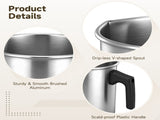 4PCS Candle Making Pouring Pots, 60.9oz Aluminum Wax Melting Pitchers with Drip-less Spout & Heat V1192-AZ-W-18341