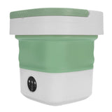 Portable Mini Washing Machine Small Clothes Foldable Laundry Machine with 3 Cleaning Modes for Hotel V1294-YM0901-3113250124711