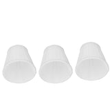 3PCS E14 ClipOn Cloth Lamp Shade Modern Fabric Lampshade Table Light Cover for Candle V1294-YM0710-3119210189812