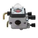 STIHL FS55 FS55R FS55RC FS38 KM55 HL55 KM55R Carburetor Kit with Air Filter, Fuel Pump Kit, Spark V1237-ZY-203-2311