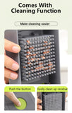 Green And Grey Ultimate 12-in-1 Multi-Functional Vegetable Slicer Dicer Chopper - Mandoline with V888-ELOSUNG27407