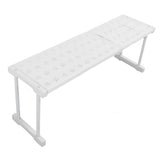 Expandable Shelf Stackable 121lb Load Bearing Divider Storage Rack for Closet Cabinet Cupboard V1294-YM0706-3117230203214