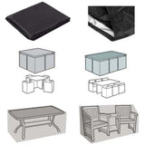 Rectangular Cover Waterproof Cover Outdoor Furniture Cover Waterproof Tarpaulin Oxford Clo V1237-ZY-203-1233