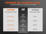 Chimney Cap 304.8 x 304.8mm, 304 Stainless Steel Fireplace Chimney Cover, Not Easily Toppled & V952-BXGFXPDYDGYS8DSKIV0