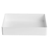1Pc Laboratory Organizer Tray White Polypropylene Storage for Efficient Bench Space Use V1366-AZ2-W-12102